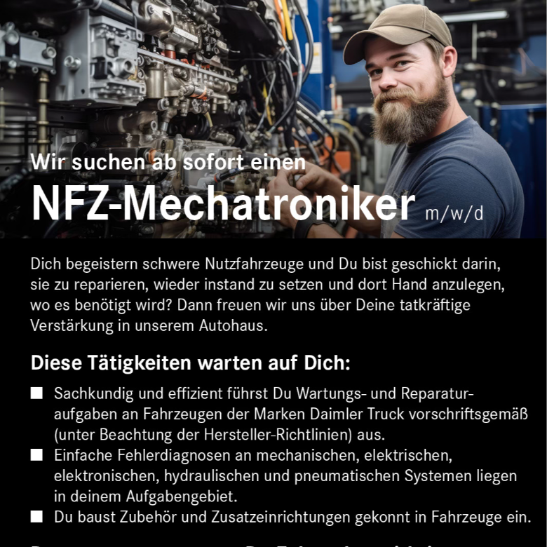 NFZ-Mechatroniker m/w/d