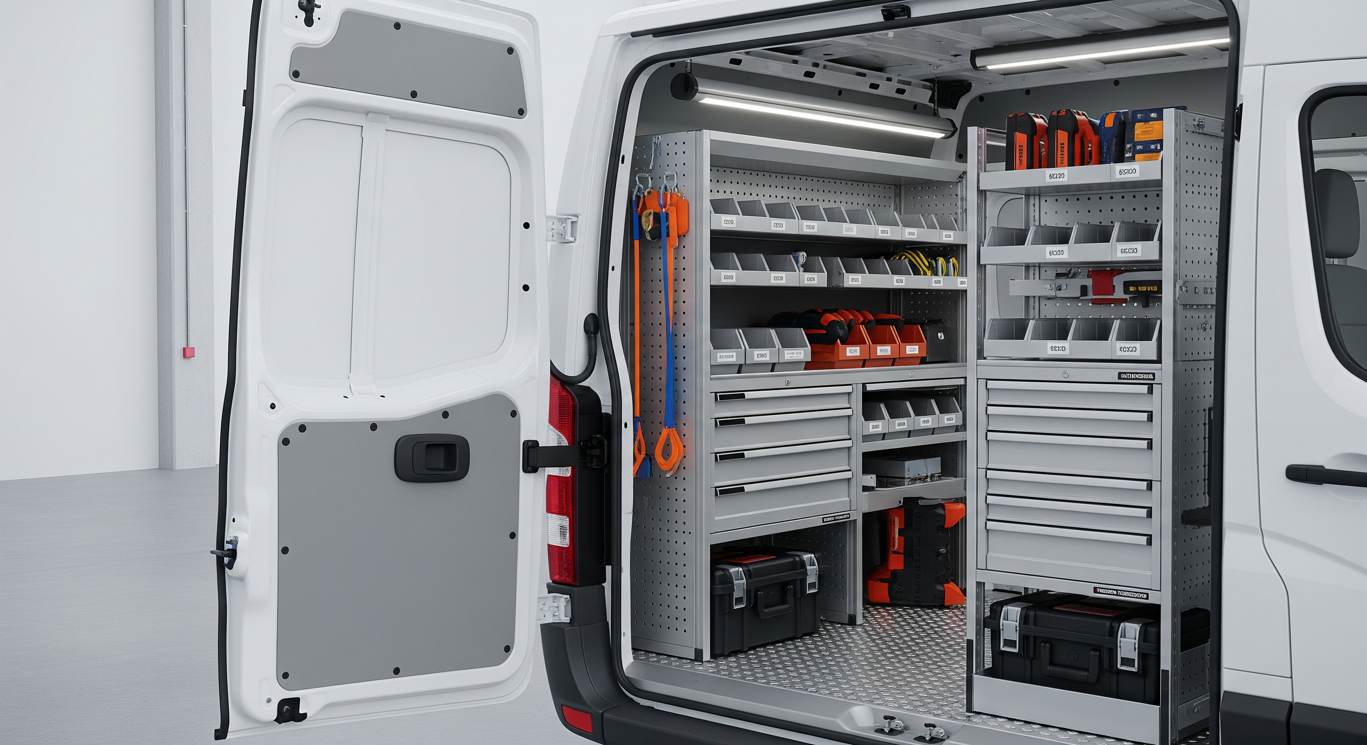 Fahrzeugeinrichtung und Regalsysteme für Transporter in Ofterdingen