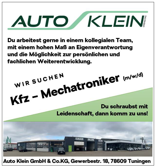 Kfz-Mechatroniker (m/w/d)