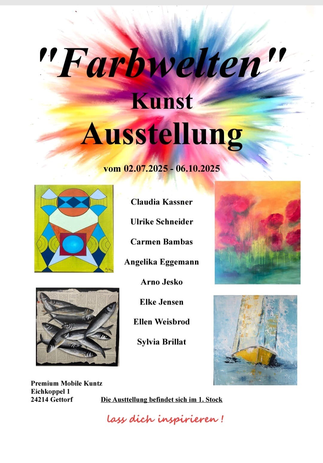 Neue Ausstellung - Farbwelten