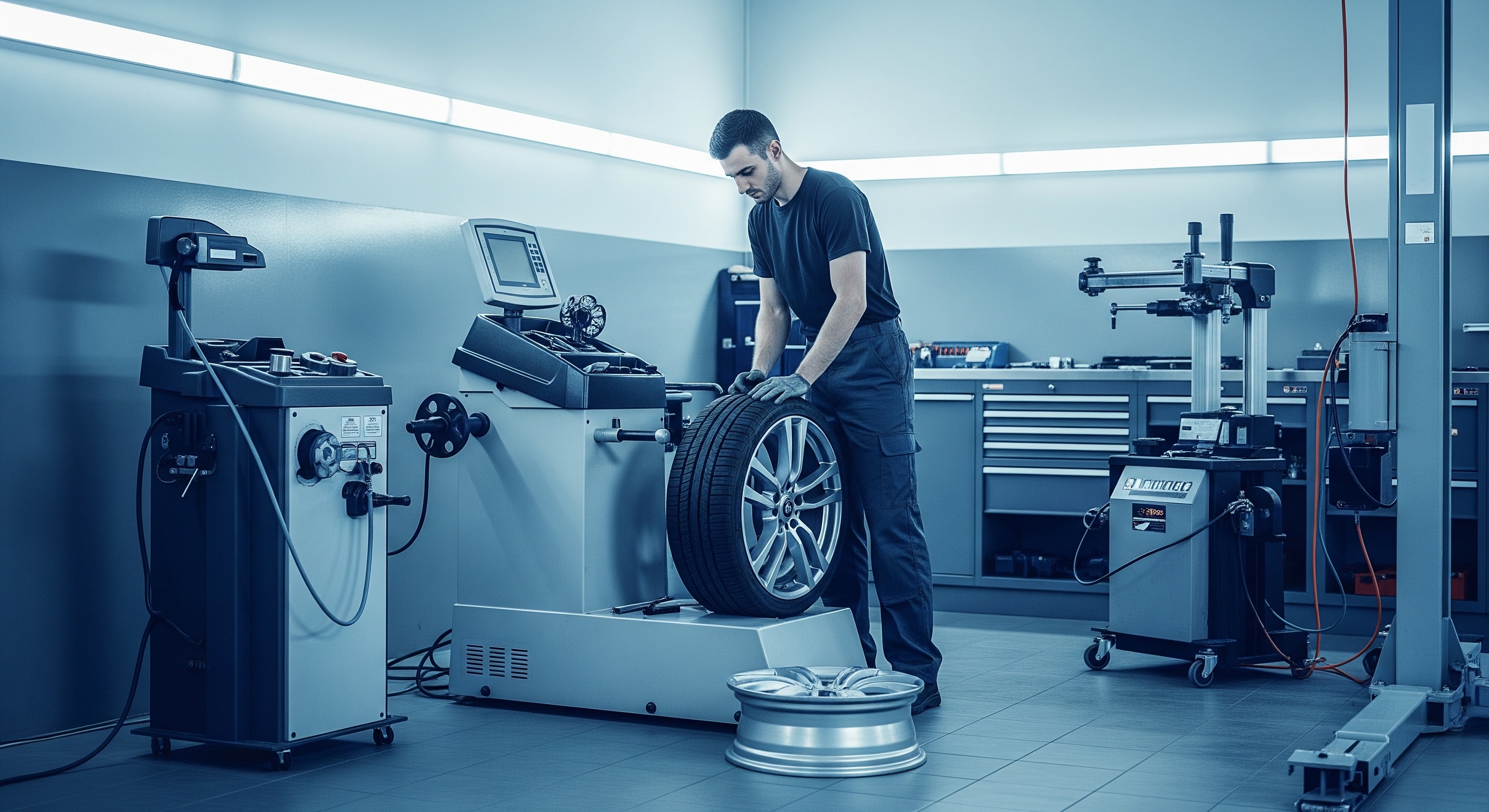 Auswuchten und RDKS Service im Reifenservice
