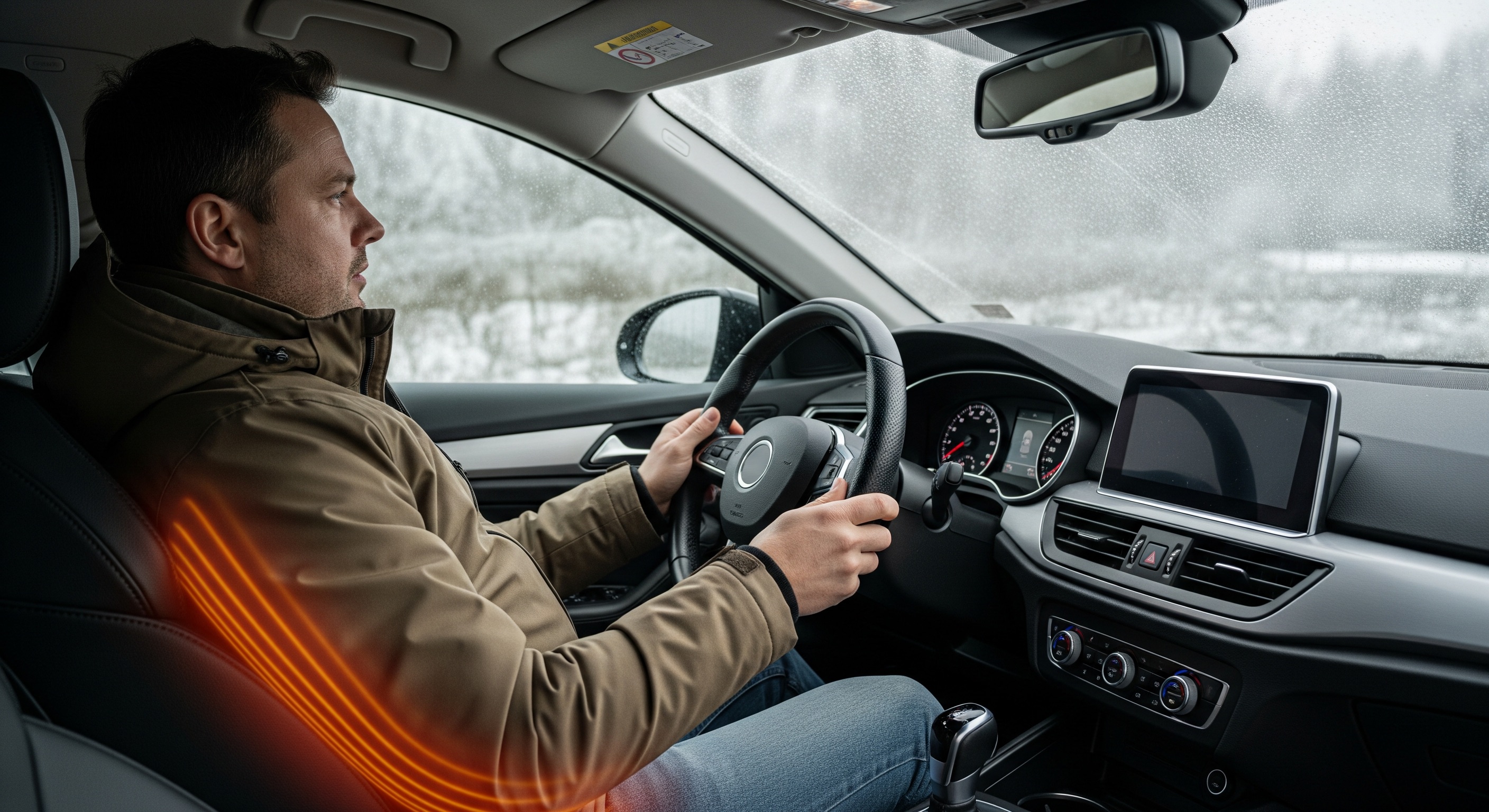 Sitzheizung und beheiztes Lenkrad für mehr Komfort im Winter