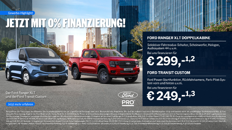Ford Gewerbe-Highlights