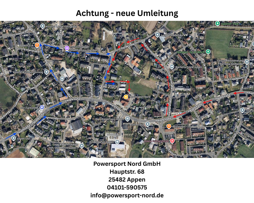 Straßenbausanierung in Appe