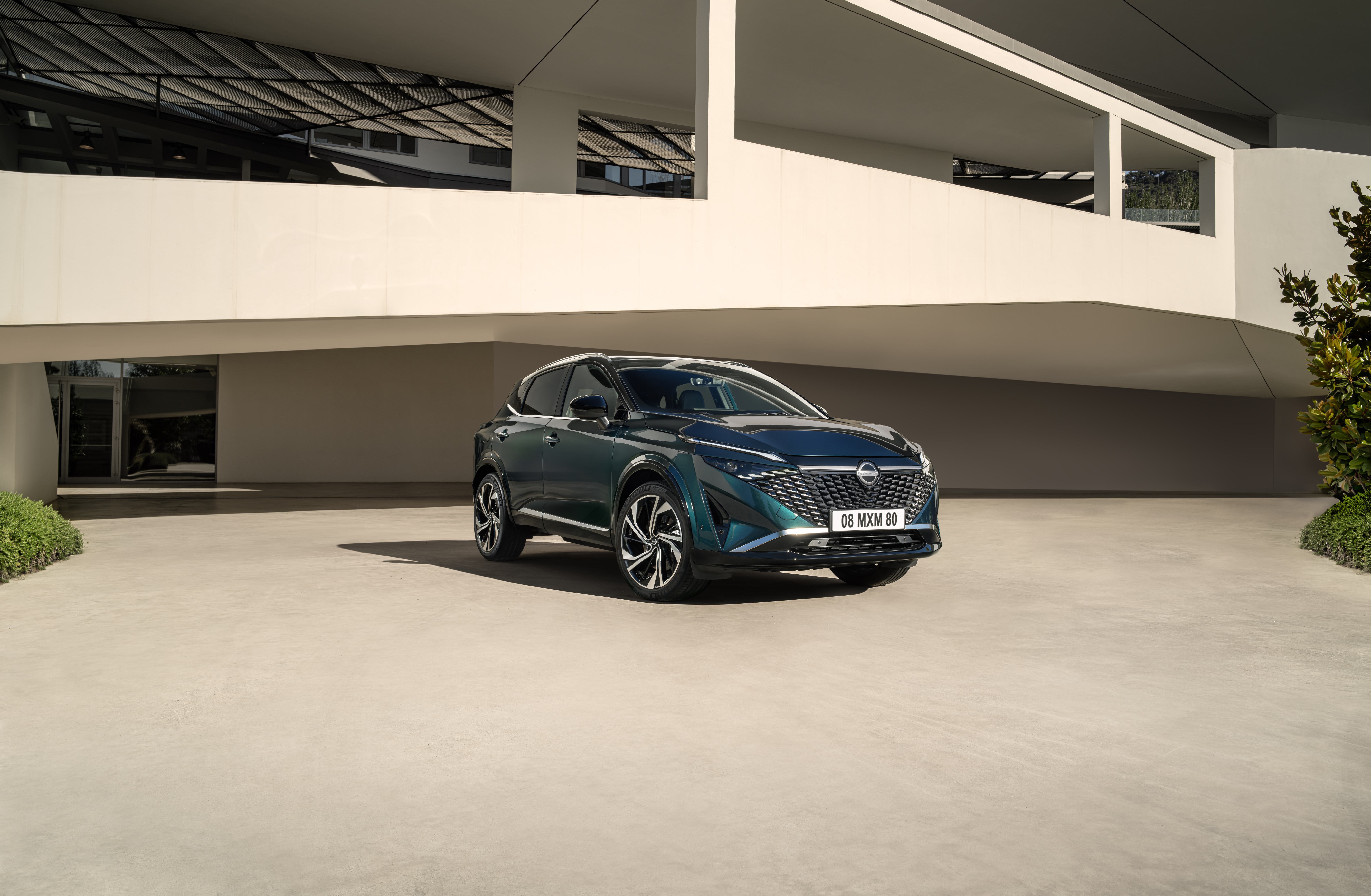 Nissan Qashqai Mild-Hybrid unterwegs