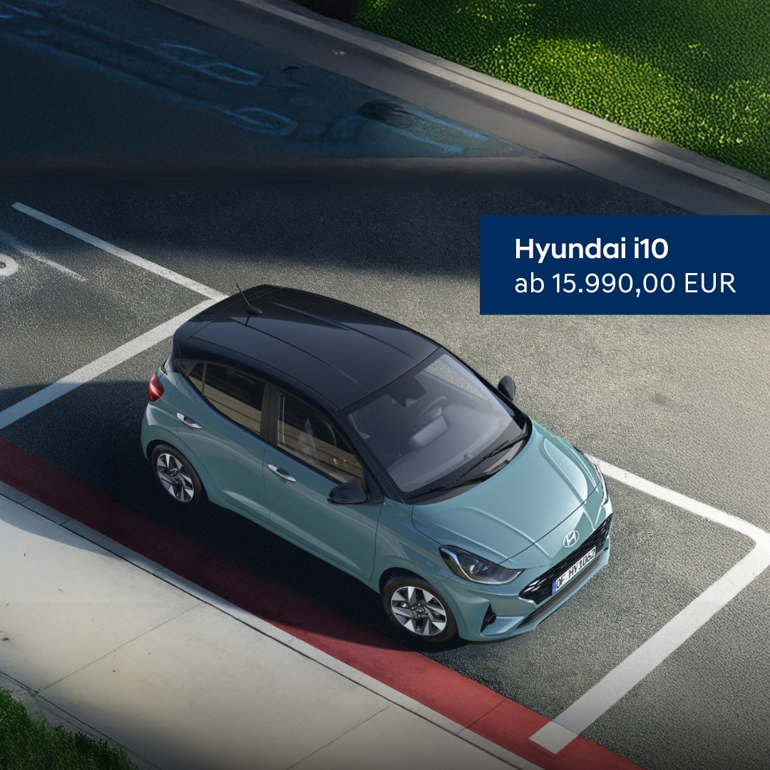 Hyundai i10 1.0 (63 PS), 5-M/T Frontantrieb Select MY25