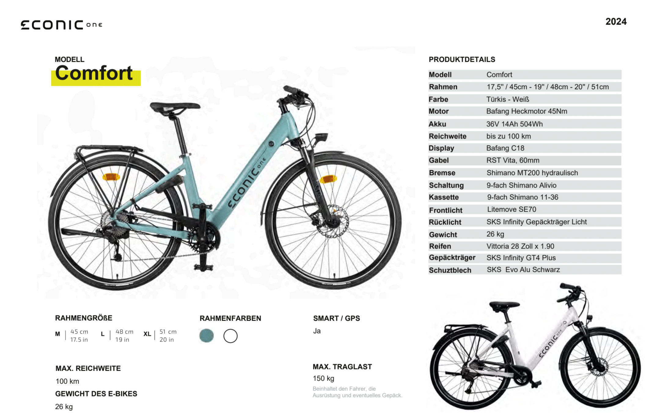 E-Bikes - EconicOne - Smart Comfort