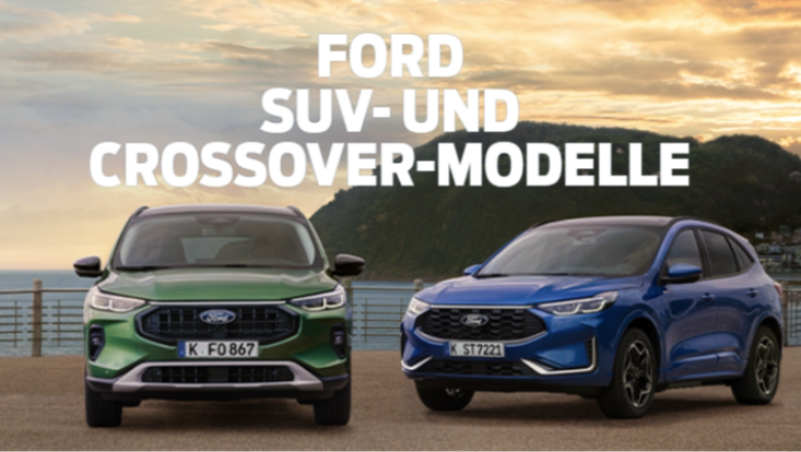 Ford SUV und Crossover Modelle 