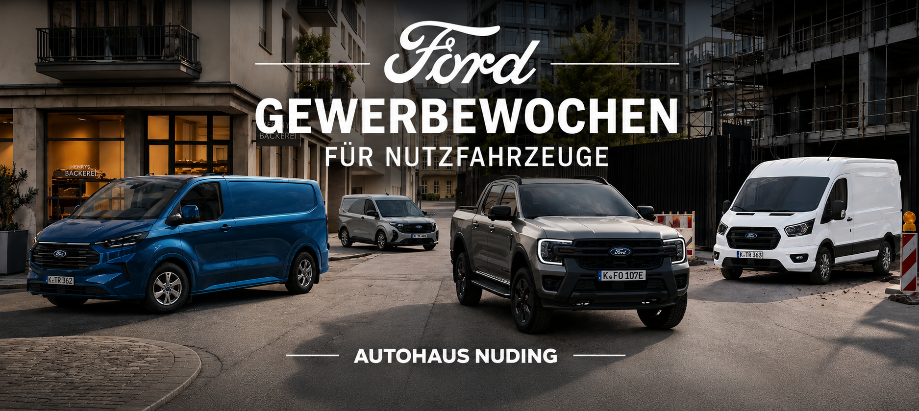 Ford Gewerbewochen für Nutzahrzeuge