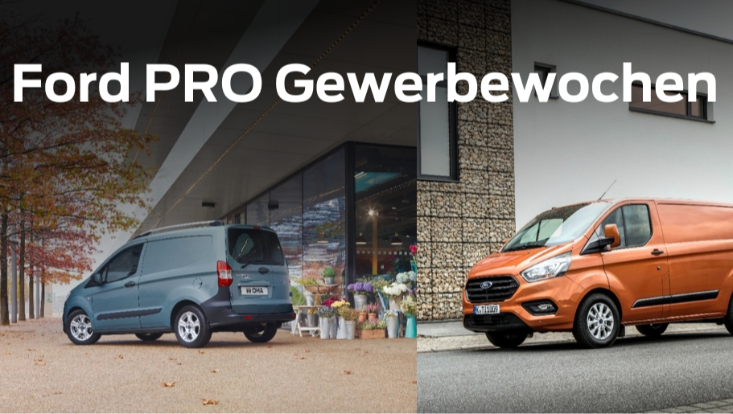 FORD PRO Gewerbewochen - Mehrwert für Ihr Business.